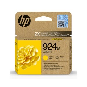 Inkoustová náplň HP 924e EvoMore žlutá (4K0U9NE#CE1)
