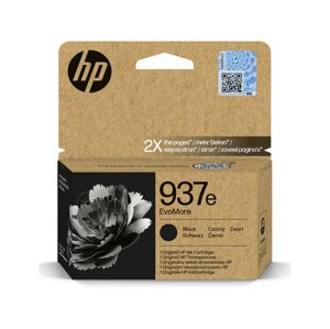 Inkoustová náplň HP 937e EvoMore černá (4S6W9NE#CE1)