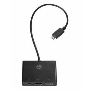Adaptér HP USB-C na HDMI, USB3.0 a USB-C (1BG94AA#ABB)