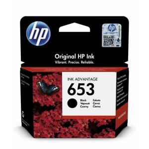 Inkoustová náplň HP 653 černá (3YM75AE#BHK)