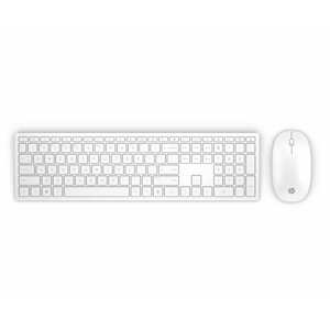 Bezdrátová klávesnice a myš HP Pavilion 800 - bílá (4CF00AA#AKB)