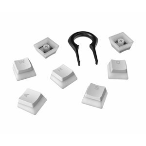 HyperX Pudding Keycaps - Full Key Set - PBT - White (4P5P5AA#ABA)