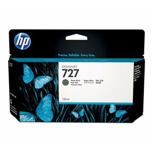 Inkoustová náplň HP 727 matná černá (B3P22A)