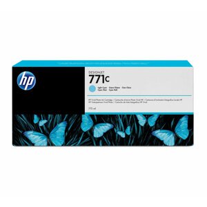 Inkoustová náplň HP 771C světle azurová (B6Y12A)