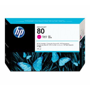 Inkoustová náplň HP 80 purpurová (175 ml) (C4874A)