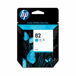 Inkoustová náplň HP 82 azurová (69 ml) (C4911A)