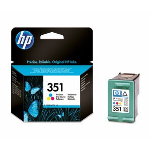 Inkoustová náplň HP 351 tříbarevná (CB337EE#BA3)