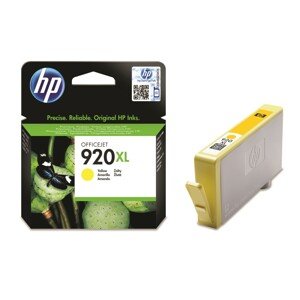 Inkoustová náplň HP 920XL žlutá (CD974AE#BGY)