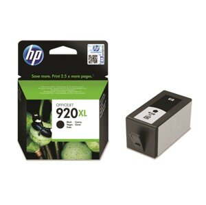 Inkoustová náplň HP 920XL černá (CD975AE#BGY)
