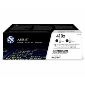 Toner do tiskárny HP 410X černý, dvojbalení (CF410XD)