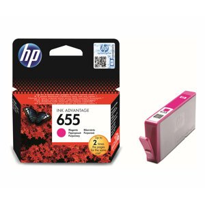 Inkoustová náplň HP 655 purpurová (CZ111AE#BHK)