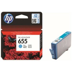 HP 655 Cyan Ink Cartridge