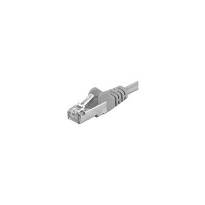 Premiumcord Patch kabel CAT 6a S-FTP RJ45-RJ45 AWG 26/7 1,5m šedý