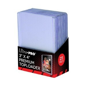 UP - Toploader - 3" x 4" Super Clear Premium (25 kousků)
