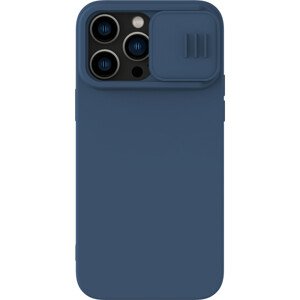 Nillkin CamShield Silky Silikonový Kryt iPhone 14 Pro modrý
