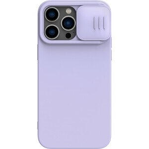 Nillkin CamShield Silky Magnetic Silikonový Kryt iPhone 14 Pro fialový