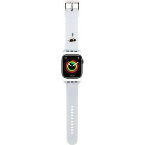 Karl Lagerfeld Karl Head NFT řemínek pro Apple Watch 38/40/41 bílý