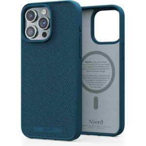 NJORD Fabric MagSafe kryt iPhone 15 Pro Max tmavě modrý
