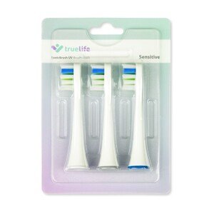 TrueLife SonicBrush UV náhradní hlavice Sensitive Triple Pack
