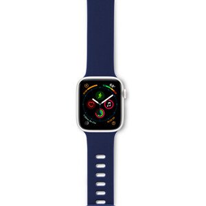 EPICO Silicone řemínek Apple Watch 38/40mm modrý