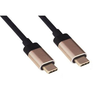 PremiumCord kabel USB-C - USB-C 1m hliníkové konektory