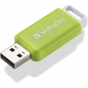 VERBATIM Flash Disk 32GB DataBar USB 2.0 Drive, zelený