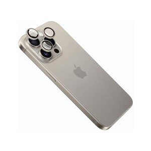 FIXED Camera Glass ochranná skla Apple iPhone 15 Pro/15 Pro Max přírodní titan