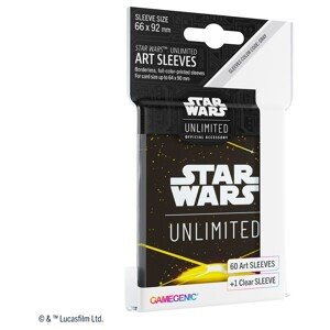 Gamegenic - Star Wars: Unlimited Art Sleeves - Card Back Yellow
