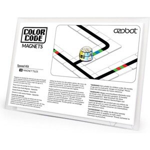 Ozobot sada magnetů s barevnými kódy pro ovládání rychlosti, 18 ks