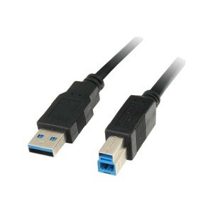 PremiumCord kabel USB 3.0 Super-speed 5Gbps A-B 9pin 5m