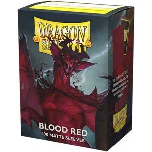 Dragon Shield Standard Matte Sleeevs Blood Red Simurag (100 sleevů)
