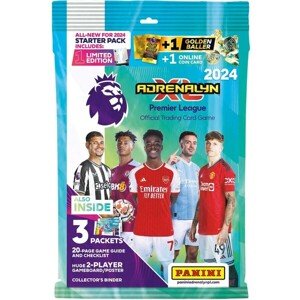 Fotbalové karty PANINI Premier League 2023/2024 Adrenalyn - starter set