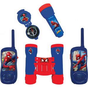 Lexibook set 3v1 Spiderman (vysílačky, dalekohled, baterka)
