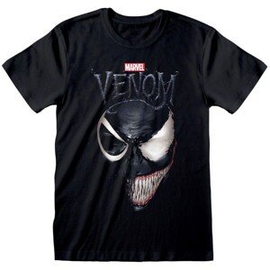 Tričko Marvel Comics Spider-Man - Venom Split Face M