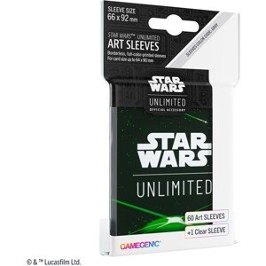 Gamegenic - Star Wars: Unlimited Art Sleeves - Card Back Green