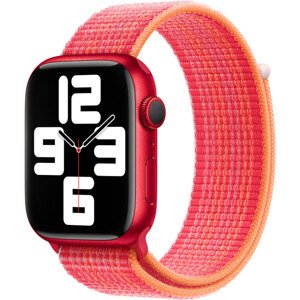 Apple Watch 49/45/44/42mm (PRODUCT)RED provlékací sportovní řemínek