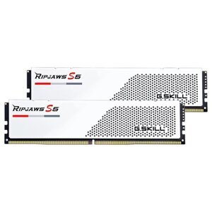 G.SKILL 32GB kit DDR5 5600 CL36 Ripjaws S5 white