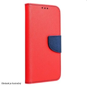 Pouzdro FANCY Book pro Xiaomi Redmi Note 12S, červené/modré