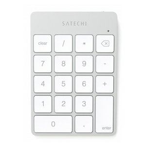 Satechi numerická klávesnice Slim Wireless, silver aluminium