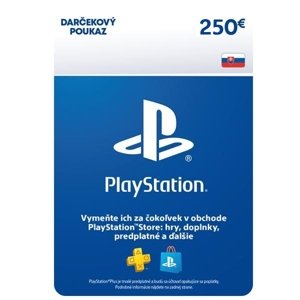 PlayStation Store Gift Card 250€