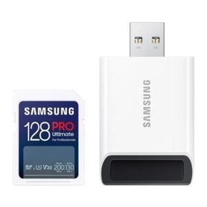 Samsung SDXC karta 128 GB PRO Ultimate s adaptérem