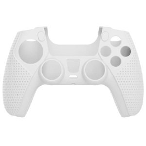 White Shark Silikonový obal BODY LOCK pro PS5, bílý