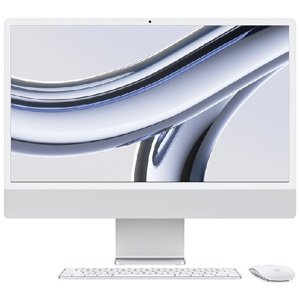Apple iMac 24" 4,5K M3 8C CPU/8C GPU 8/256 GB, stříbrný SK
