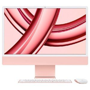 Apple iMac 24" 4,5K M3 8C CPU/8C GPU 8/256 GB, růžový SK