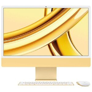 Apple iMac 24" 4,5K M3 8C CPU/10C GPU 8/256 GB, žlutý SK