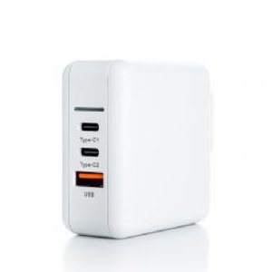 ER POWER síťový nabíječka GaN USB-C, 65 W, bílá