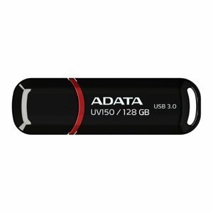 USB klíč A-DATA UV150, 128GB, USB 3.1-rychlost 90/40MB/s (AUV150-128G-RBK)