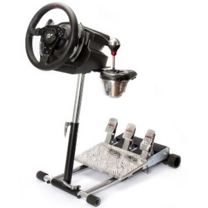 Wheel Stand Pro DELUXE V2, racing wheel and pedals stand for Logitech G25/G27/G29/G920