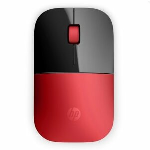 Bezdrátová myš HP Z3700 Wireless Mouse, Cardinal Red
