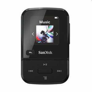 Přehrávač SanDisk MP3 Clip Sport Go 16 GB, černý